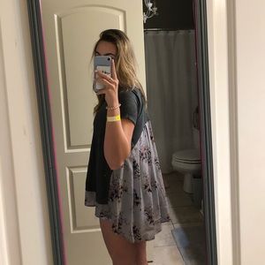 T-shirt with fun back. Large but fits like medium